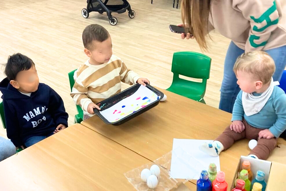 Toddlers in Slovak School Cambridge